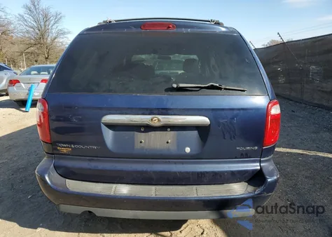2006 Chrysler Town & Country Touring из США, поврежденный, VIN 2A4GP54L66R796130
